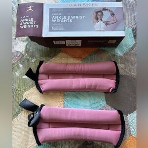 Danskin 2 lb set ankle & wrist weights